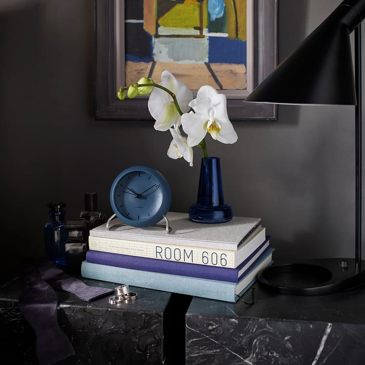 AJ City Hall bordklokke, Stone blue Arne Jacobsen Clocks