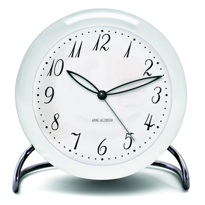 AJ LK bordklokke - hvit - Arne Jacobsen Clocks