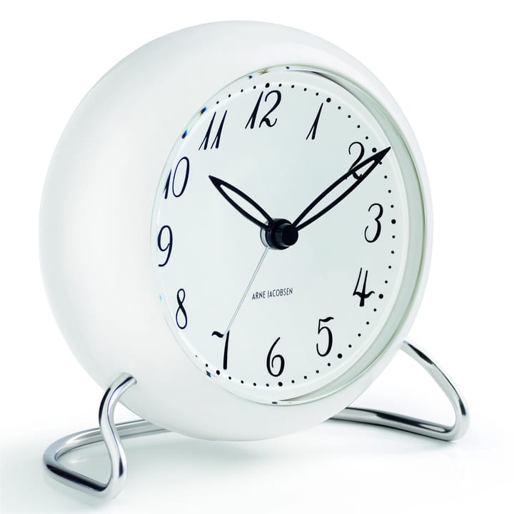 AJ LK bordklokke - hvit - Arne Jacobsen Clocks