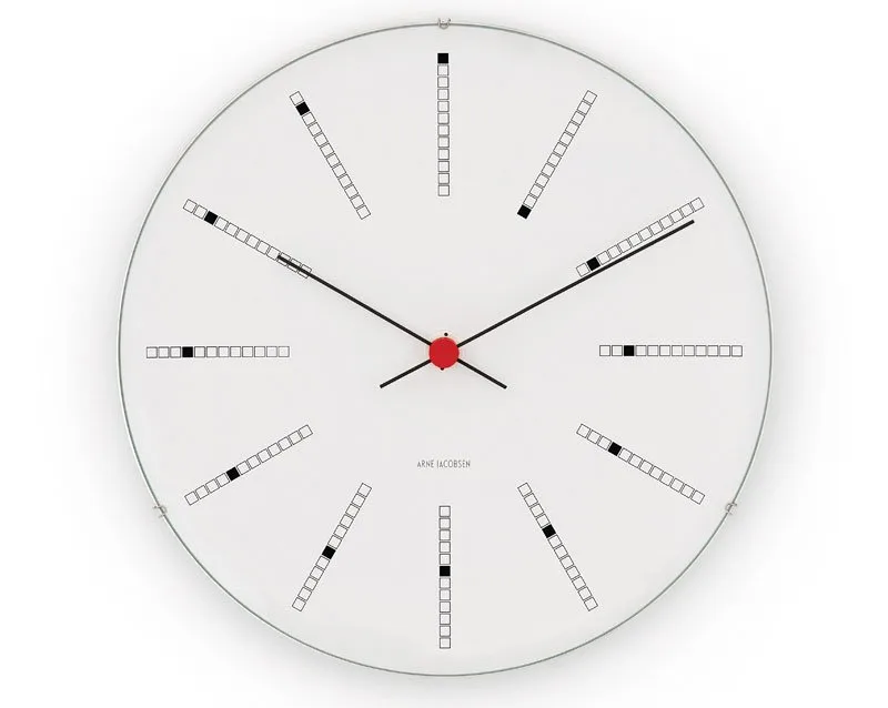 Arne Jacobsen Bankers klokke, Ø 480 mm Arne Jacobsen Clocks