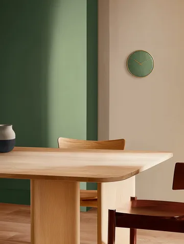 Arne Jacobsen City Hall klokke - Grønn, Ø21 cm - Arne Jacobsen Clocks