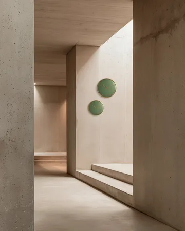 Arne Jacobsen City Hall klokke - Grønn, Ø21 cm - Arne Jacobsen Clocks