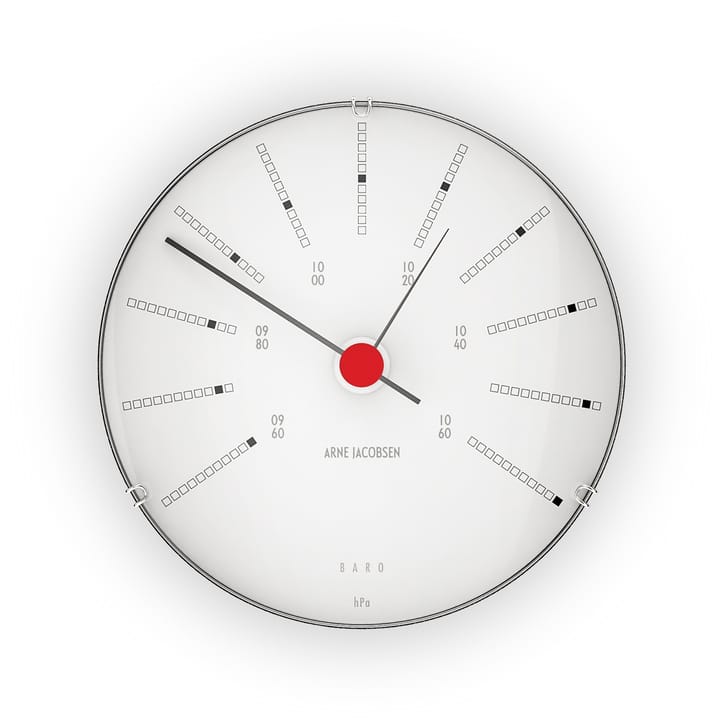 Arne Jacobsen værstasjon - barometer - Arne Jacobsen Clocks