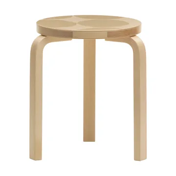 Artek + Marimekko Stool 60 Kivet krakk - Bjørk - Artek