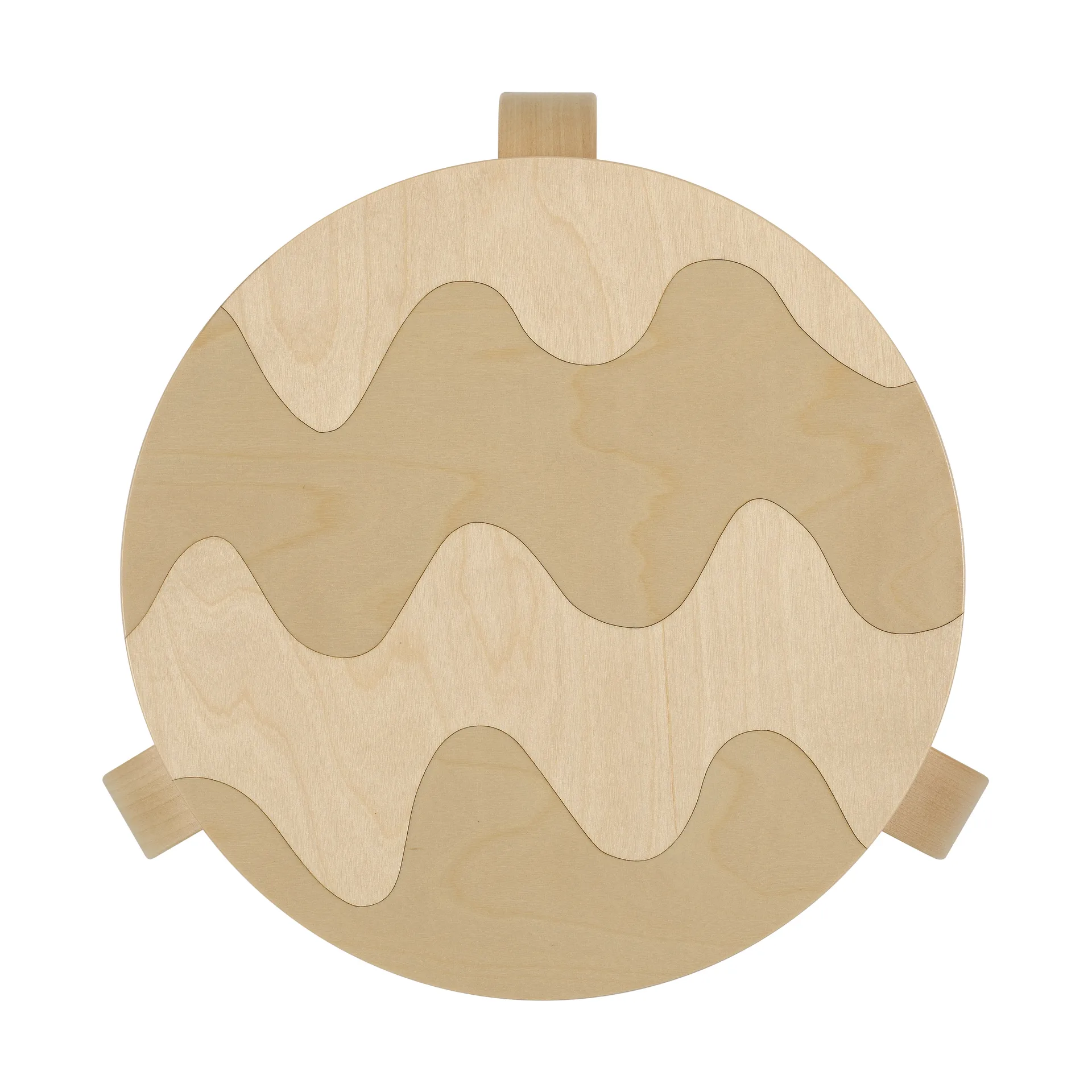 Artek + Marimekko Stool 60 Lokki krakk, Bjørk Artek