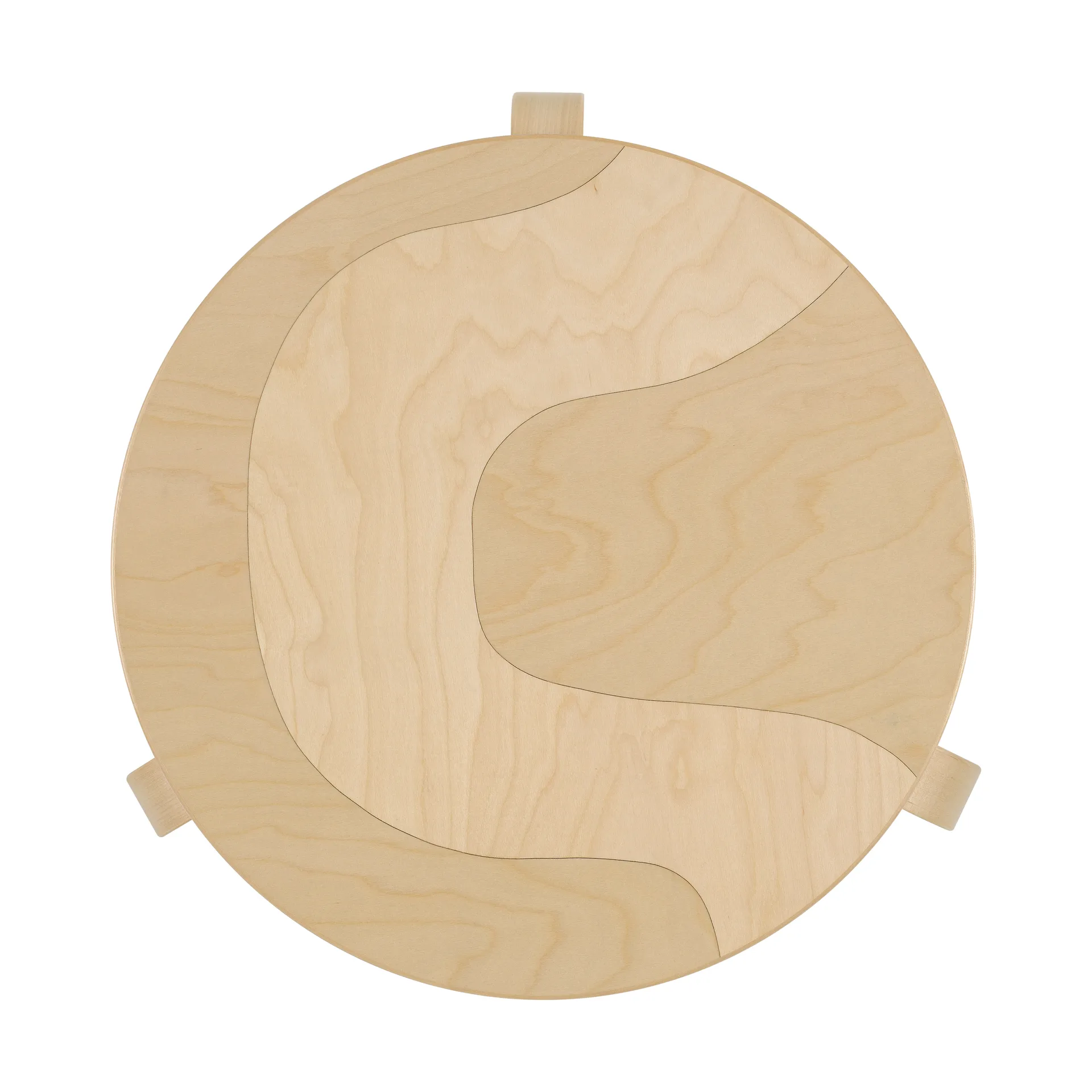 Artek + Marimekko Table 90D Seireeni bord, Bjørk Artek