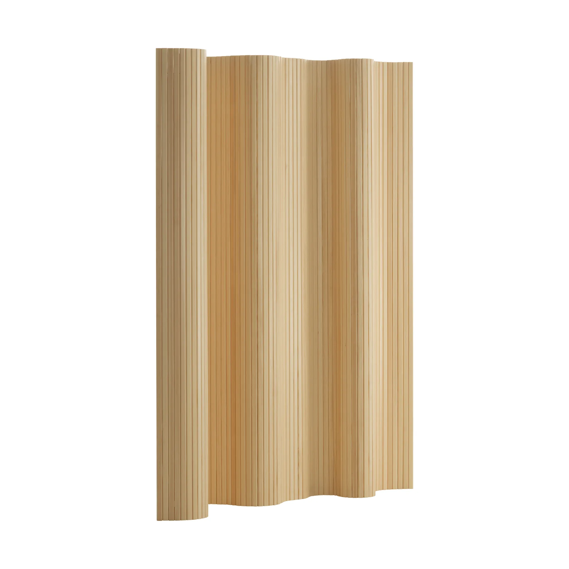 Screen 100A romdeler, Lakkert furu, 180x200 cm Artek
