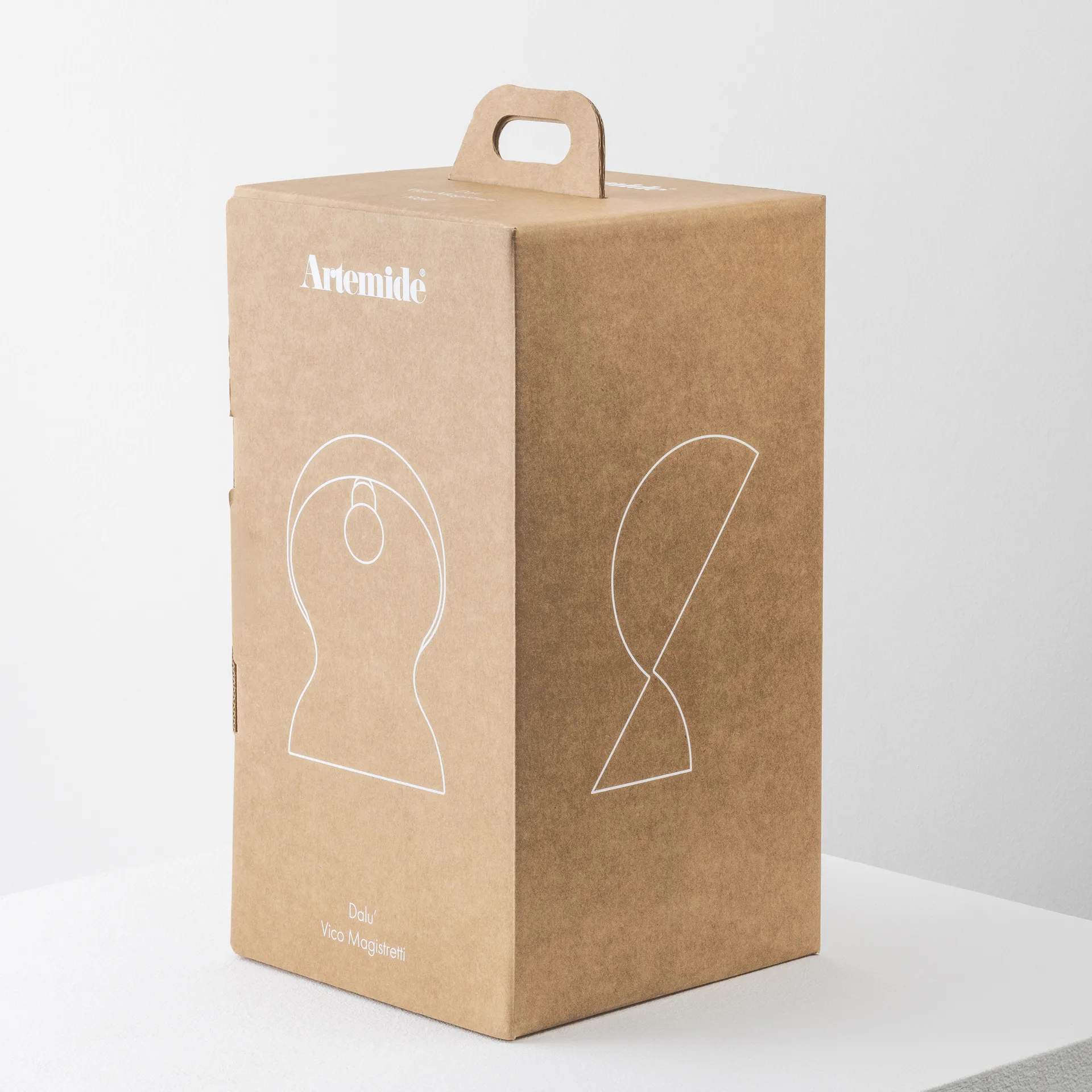 Dalu' bordlampe, Light blue Artemide