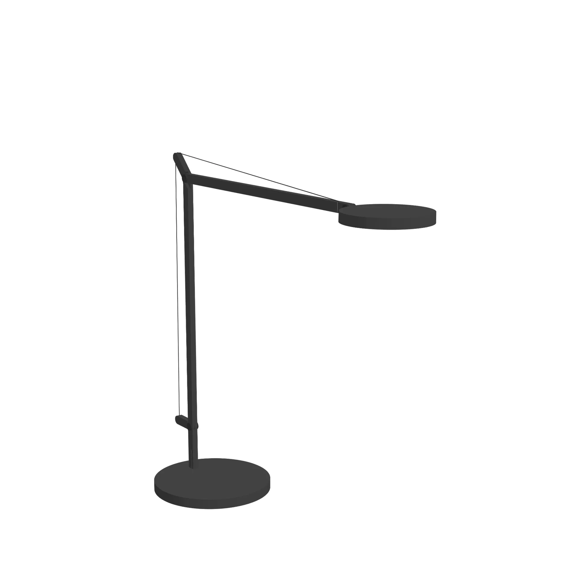 Demetra bordlampe, glossy black Artemide