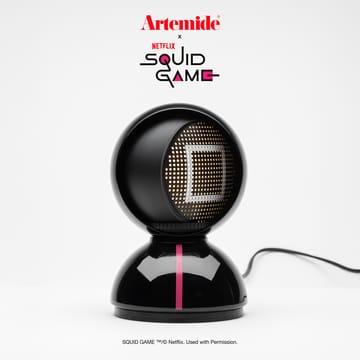 Eclisse x Squid Game bordlampe Special Edition - Guard black - Artemide