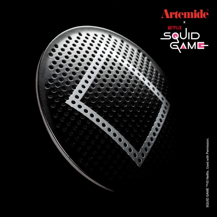 Eclisse x Squid Game bordlampe Special Edition, Guard black Artemide