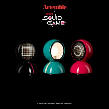 Eclisse x Squid Game bordlampe Special Edition - Guard black - Artemide