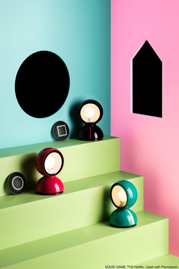 Eclisse x Squid Game bordlampe Special Edition, Player Artemide