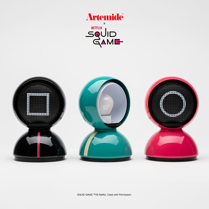 Eclisse x Squid Game bordlampe Special Edition, Player Artemide