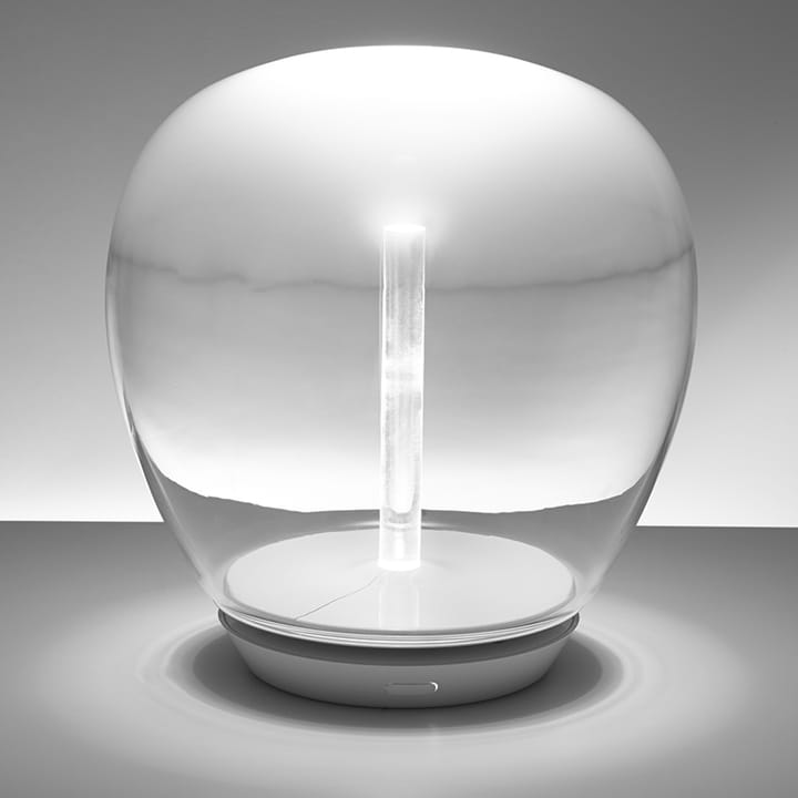 Empatia bordlampe - transparent røykfarget, liten - Artemide