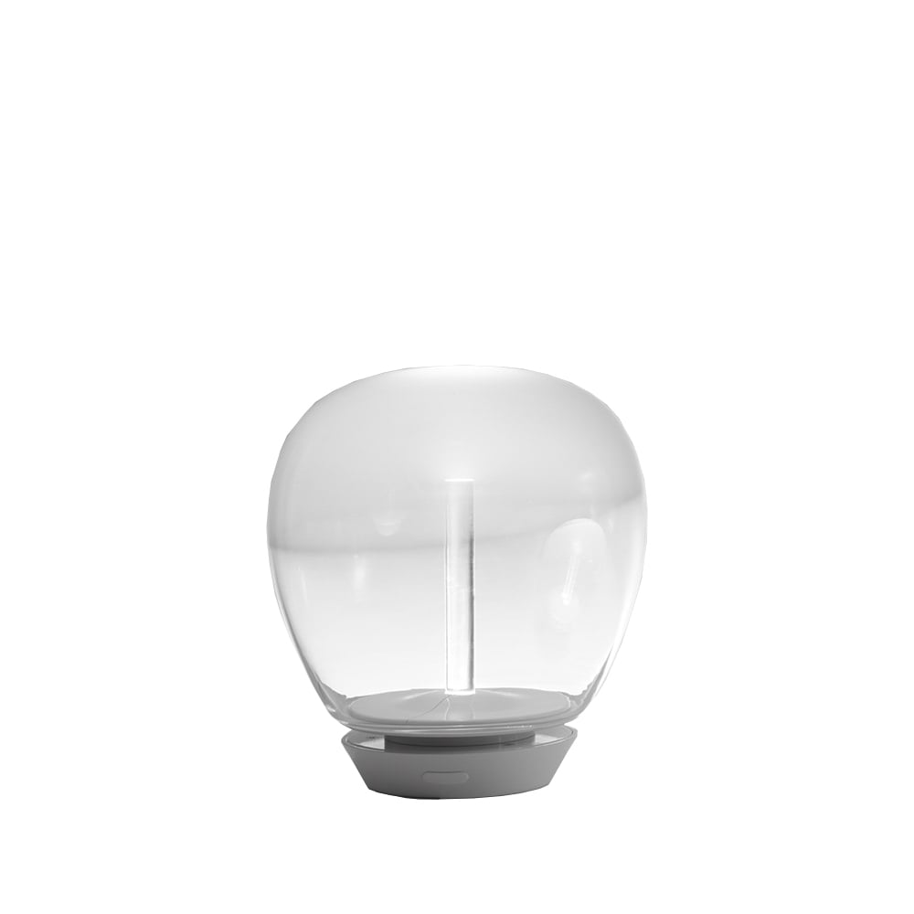 Artemide Empatia bordlampe transparent røykfarget, mellomstor