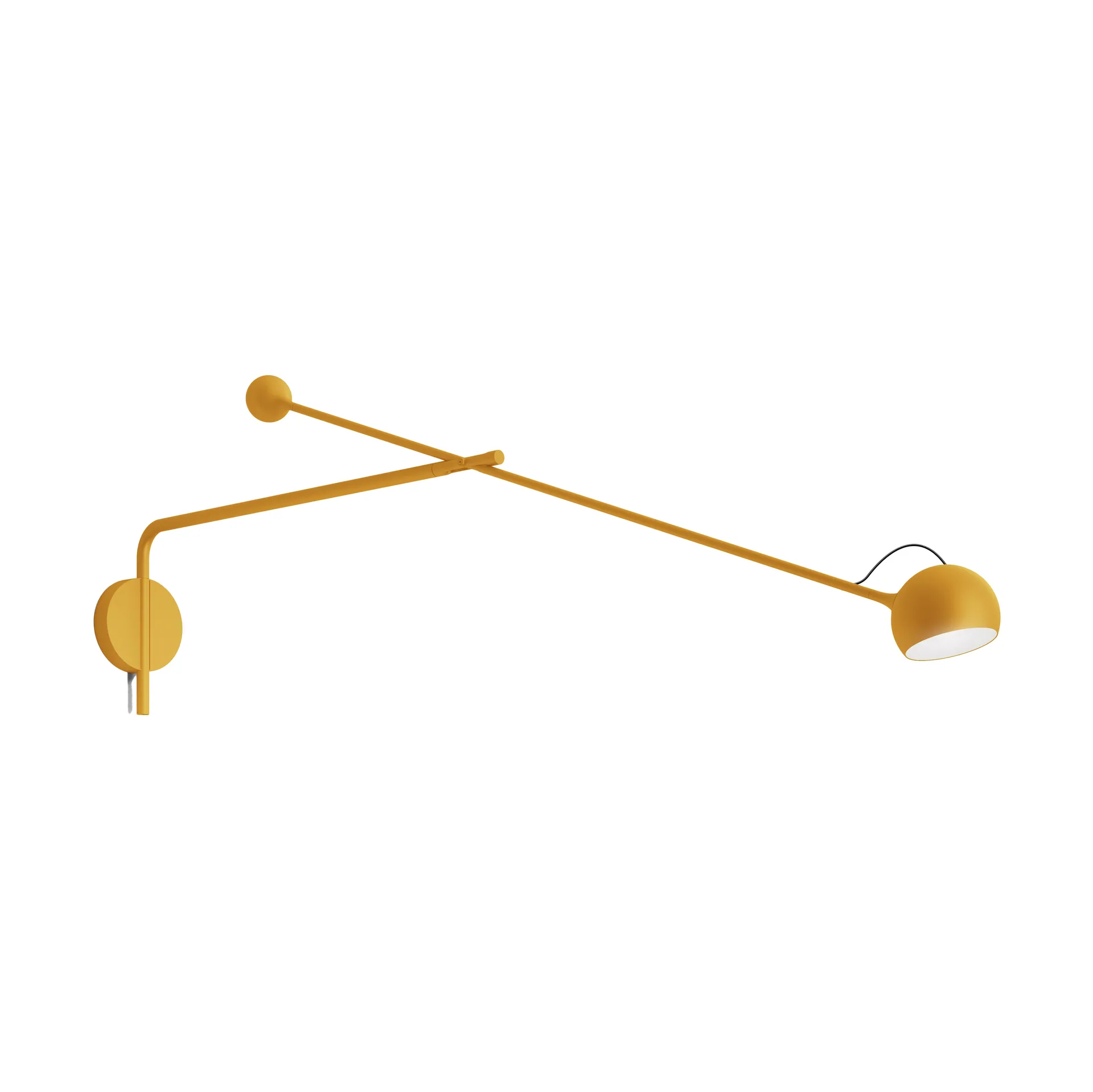 Ixa vegglampe L, Yellow Artemide