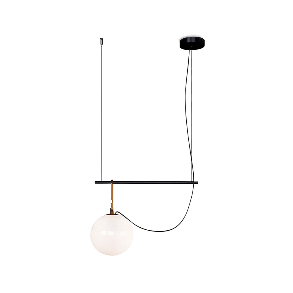 Artemide nh S1 22 pendel sort-messing