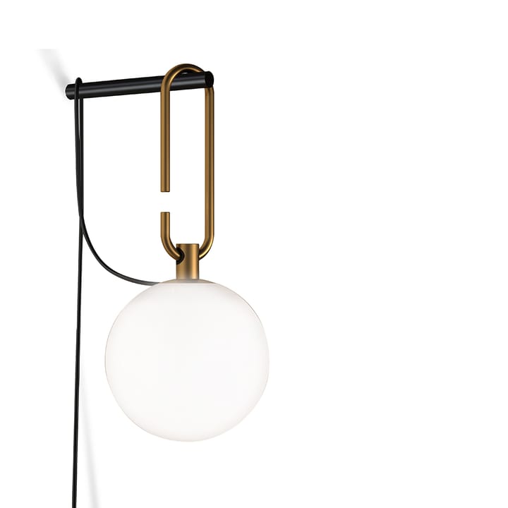 nh vegglampe - sort-messing - Artemide