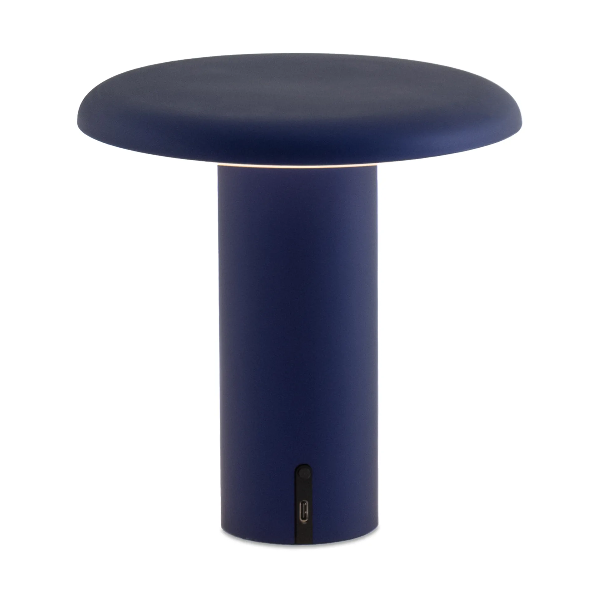 Takku portabel bordlampe 19 cm, Anodized blue Artemide