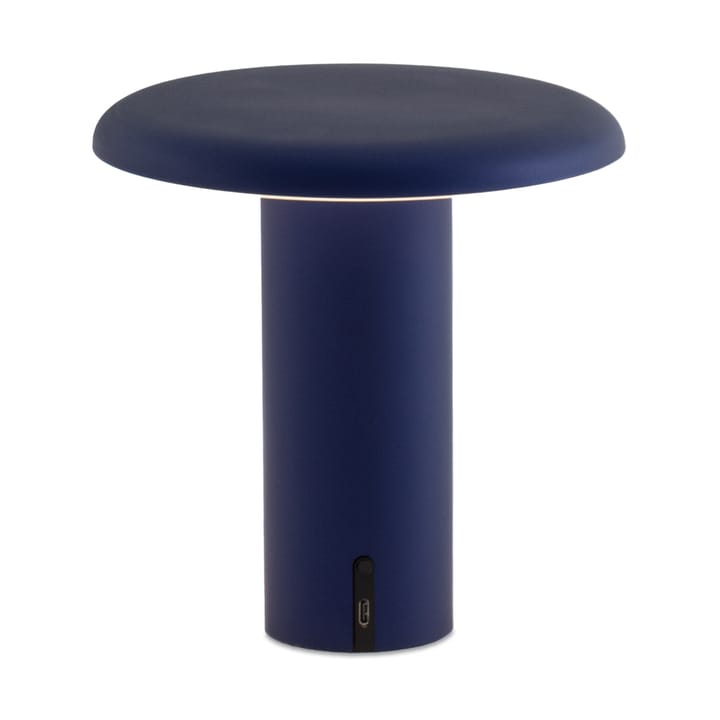 Takku portabel bordlampe 19 cm - Anodized blue - Artemide