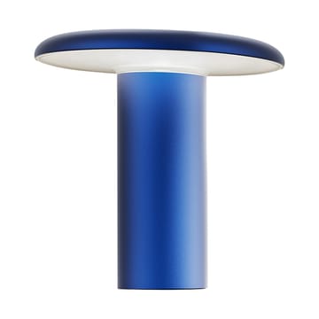 Takku portabel bordlampe 19 cm - Anodized blue - Artemide