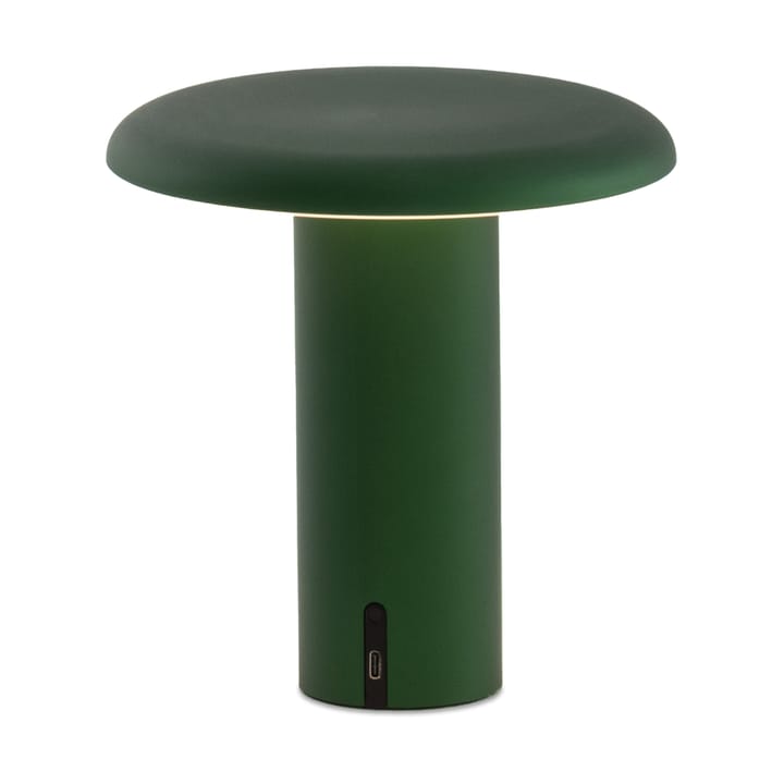 Takku portabel bordlampe 19 cm - Anodized green - Artemide