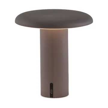 Takku portabel bordlampe 19 cm - Anodized grey - Artemide