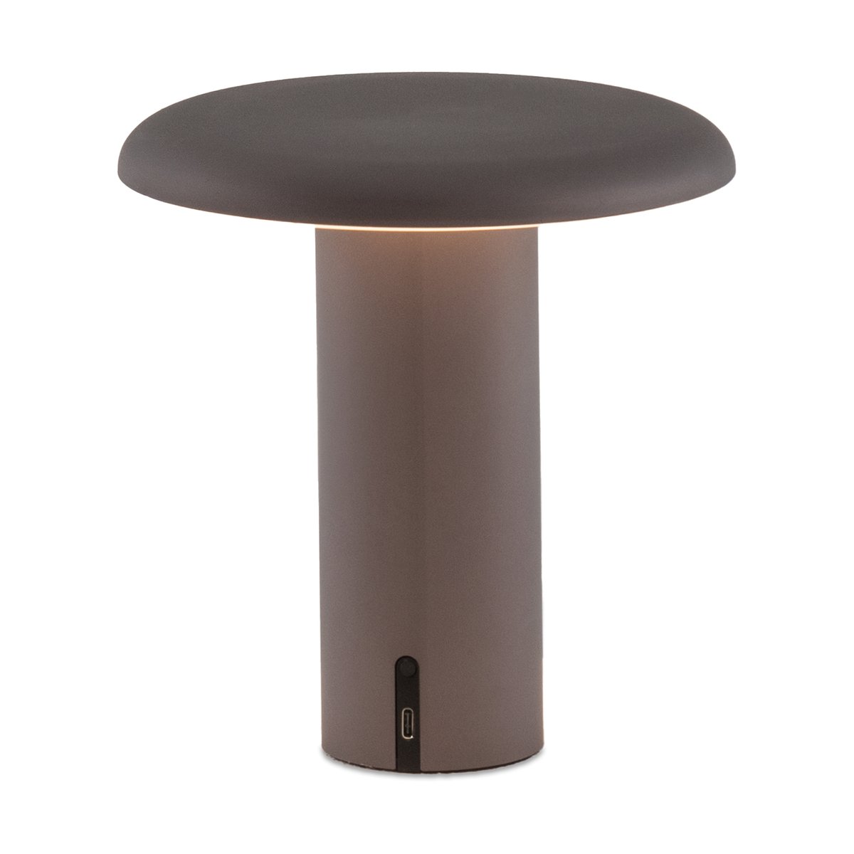 Artemide Takku portabel bordlampe 19 cm Anodized grey