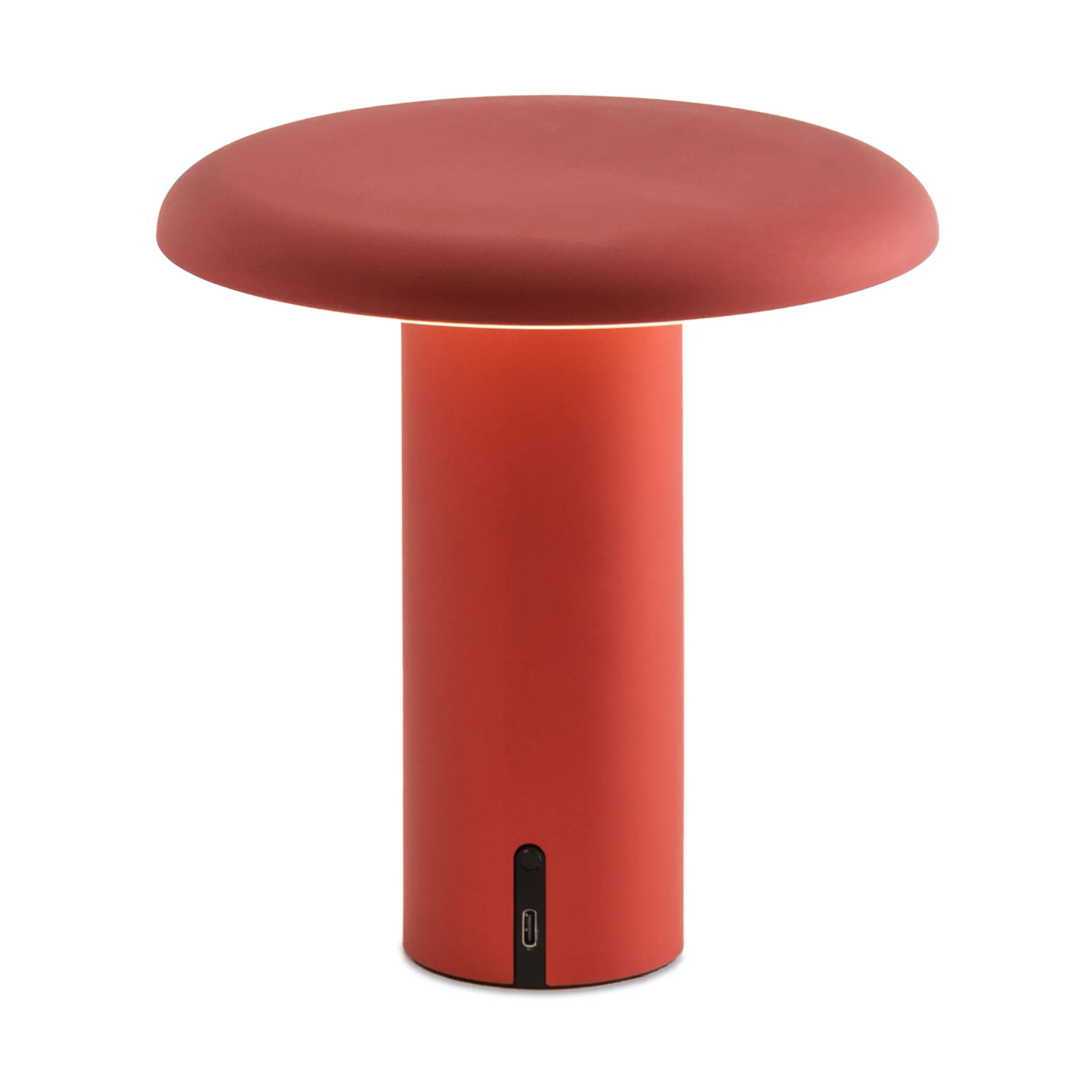 Takku portabel bordlampe 19 cm, Anodized red Artemide