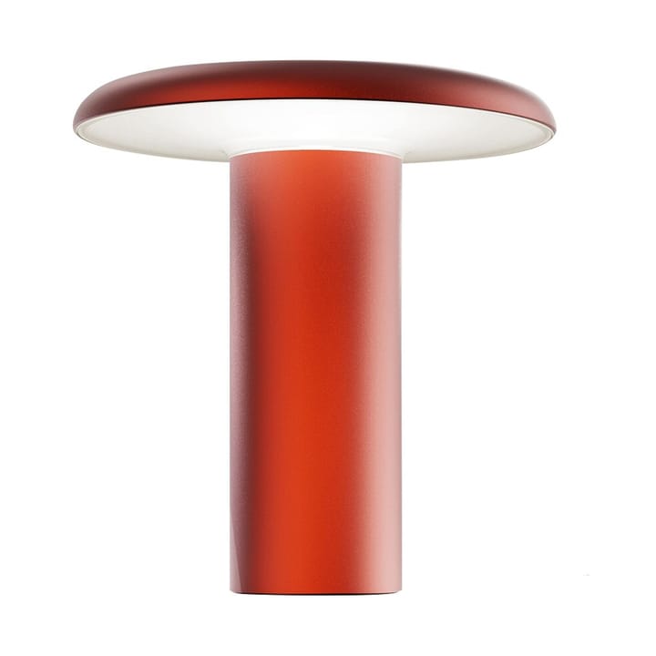 Takku portabel bordlampe 19 cm - Anodized red - Artemide