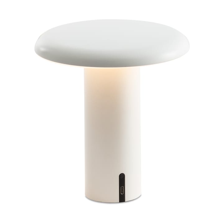 Takku portabel bordlampe 19 cm - Varnished white - Artemide