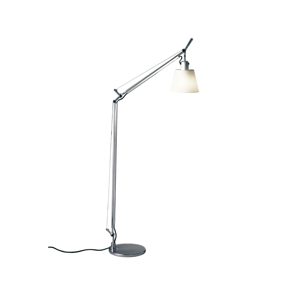 Artemide Tolomeo Basculante Reading gulvlampe pergament