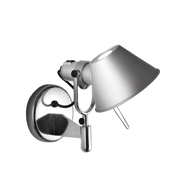 Tolomeo Faretto vegglampe - aluminium, med av-og-på-knapp - Artemide