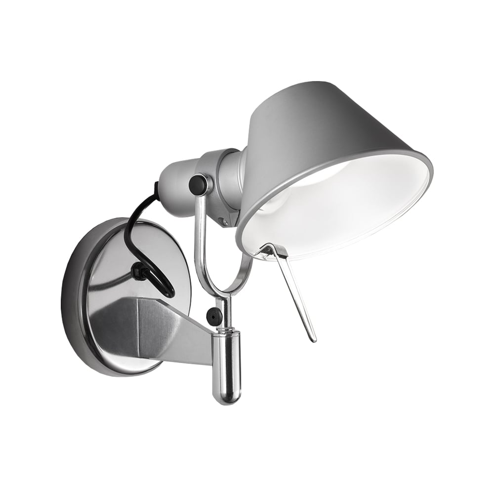 Bilde av Artemide Tolomeo Faretto vegglampe aluminium uten av-og-på-knapp