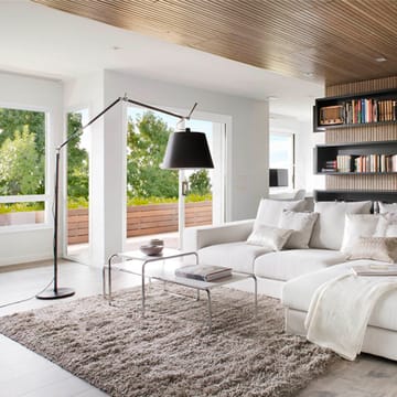 Tolomeo Mega gulvlampe - sort-sort, ø32 cm - Artemide