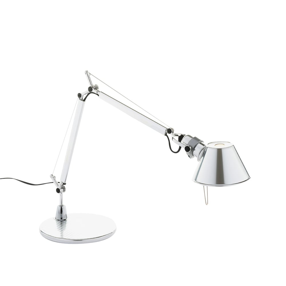 Bilde av Artemide Tolomeo micro bordlampe blank aluminium