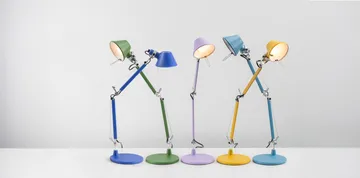 Tolomeo micro bordlampe - Blue Klein - Artemide