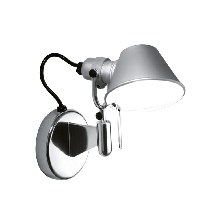 Tolomeo Micro Faretto vegglampe - aluminium, uten av-og-på-knapp - Artemide