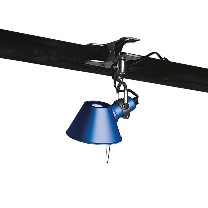 Tolomeo Micro Pinza vegglampe klemmefeste - blue - Artemide