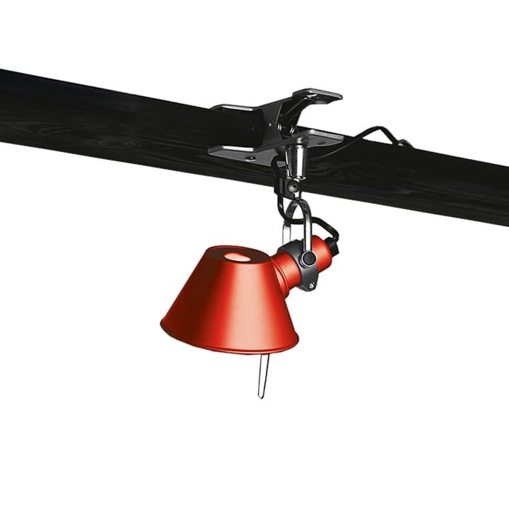 Tolomeo Micro Pinza vegglampe klemmefeste - red - Artemide