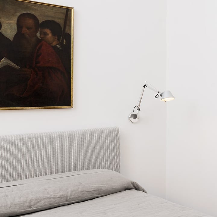 Tolomeo Micro vegglampe, aluminium Artemide