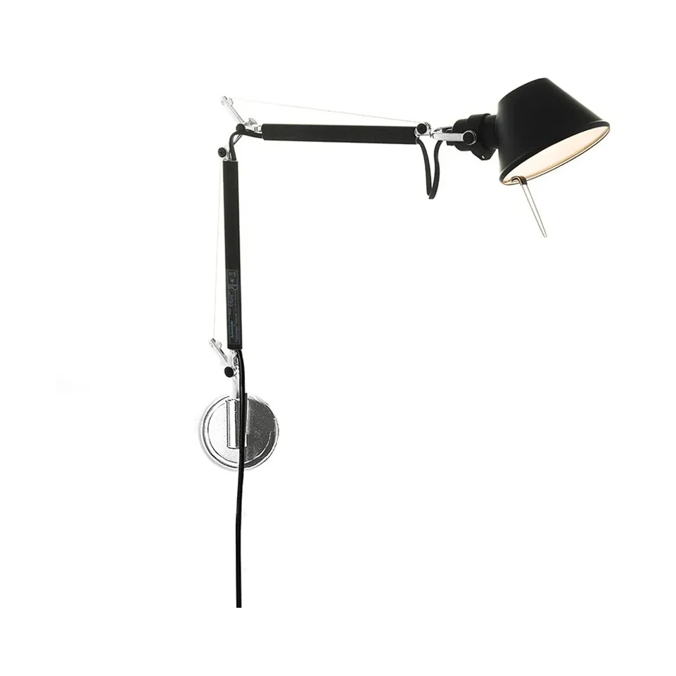 Tolomeo Micro vegglampe- Black,  Artemide