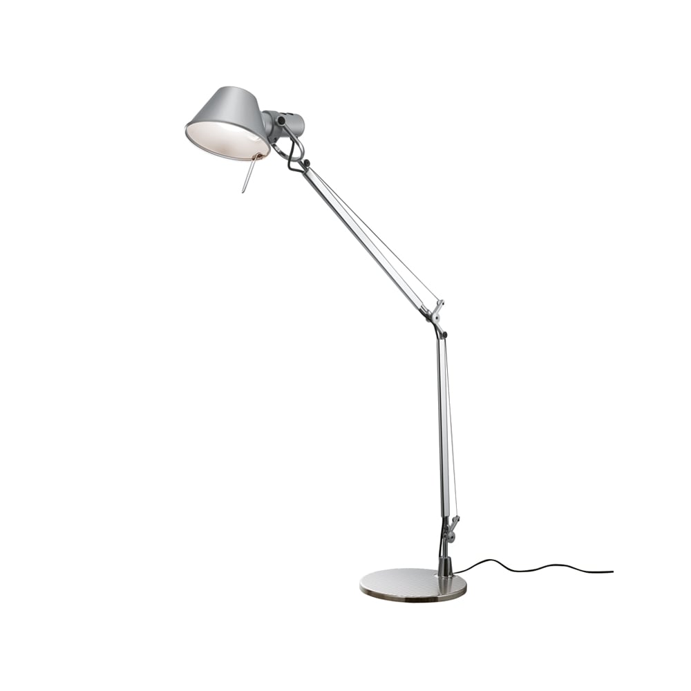 Artemide Tolomeo Midi LED bordlampe aluminium