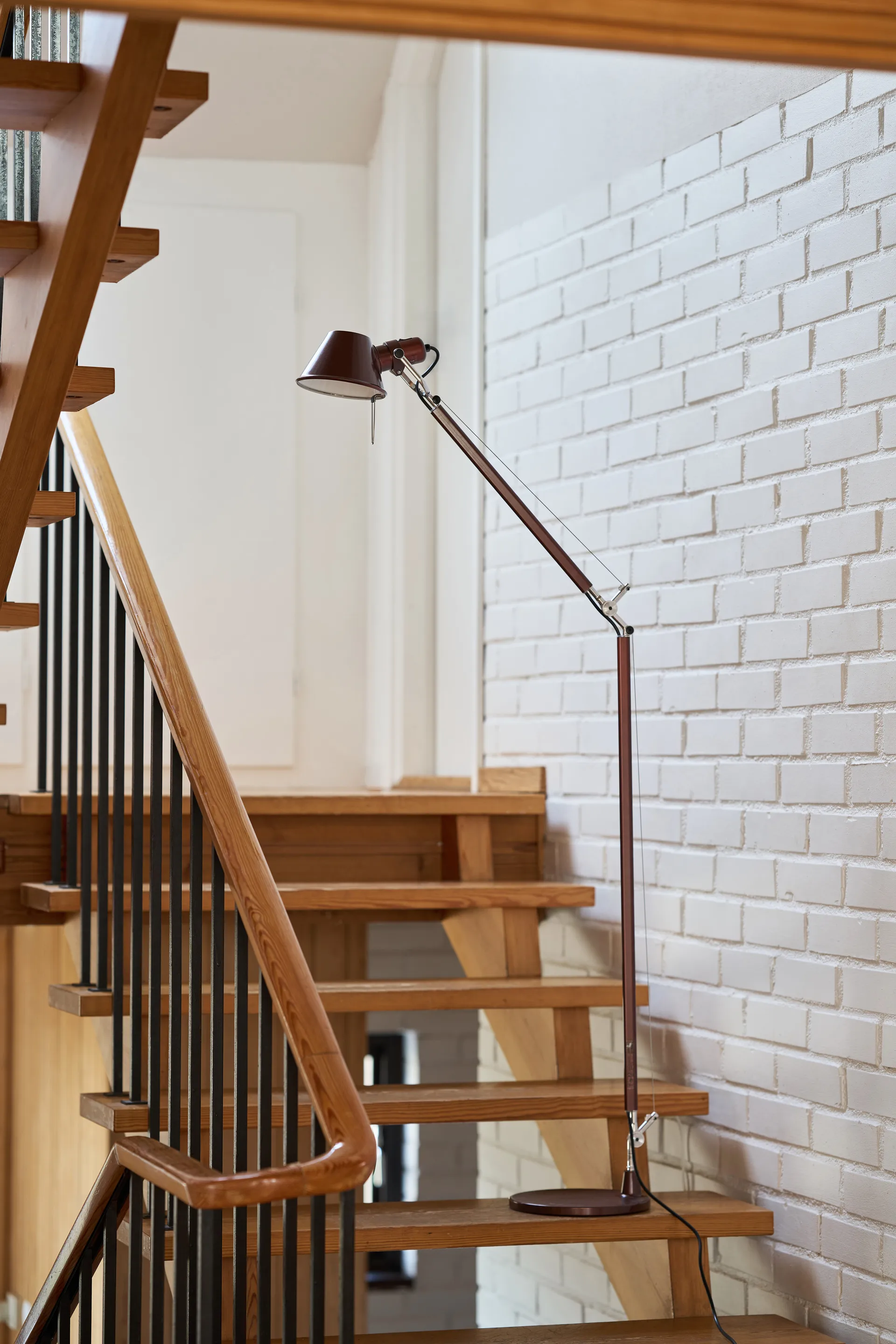 Tolomeo Reading gulvlampe E27 special edition - Brown metallic (brun) Artemide