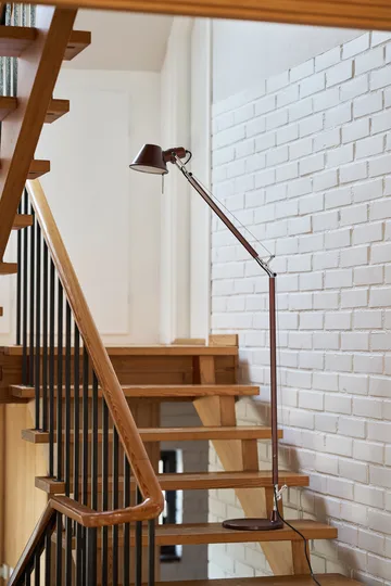 Tolomeo Reading gulvlampe E27 special edition - Brown metallic (brun) - Artemide
