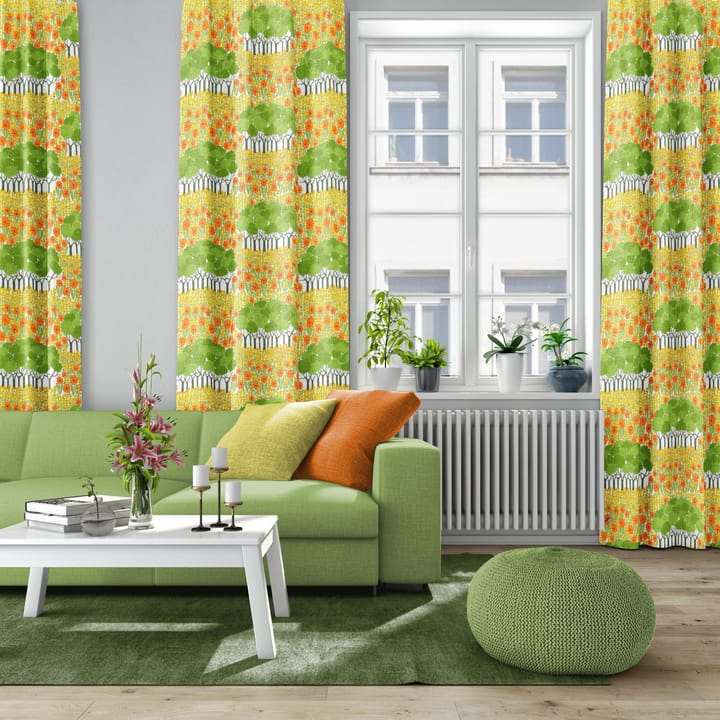 Allé stoff, Gul-grønn Arvidssons Textil