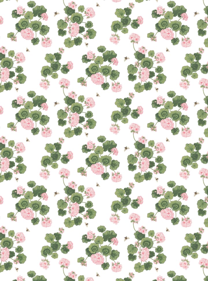 Astrid stoff - Rosa-grønn - Arvidssons Textil