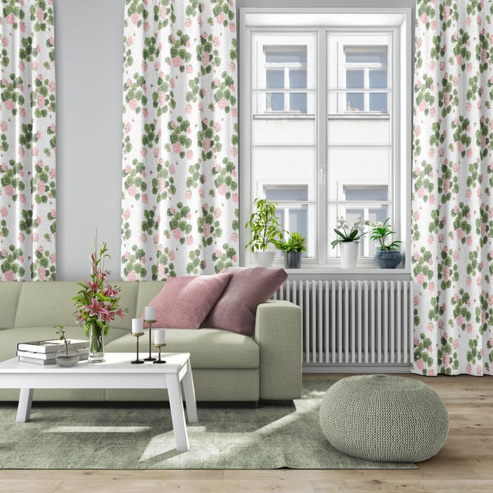 Astrid stoff, Rosa-grønn Arvidssons Textil