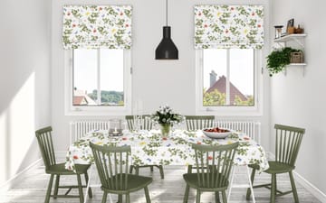 Björkäng stoff - Grønn-multi - Arvidssons Textil